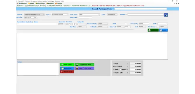 Dashboard Screenshot