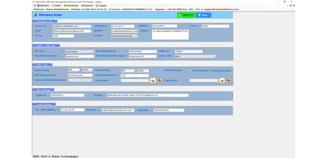 Dashboard Screenshot